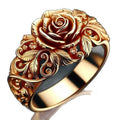 Women's Metal Rose Ring