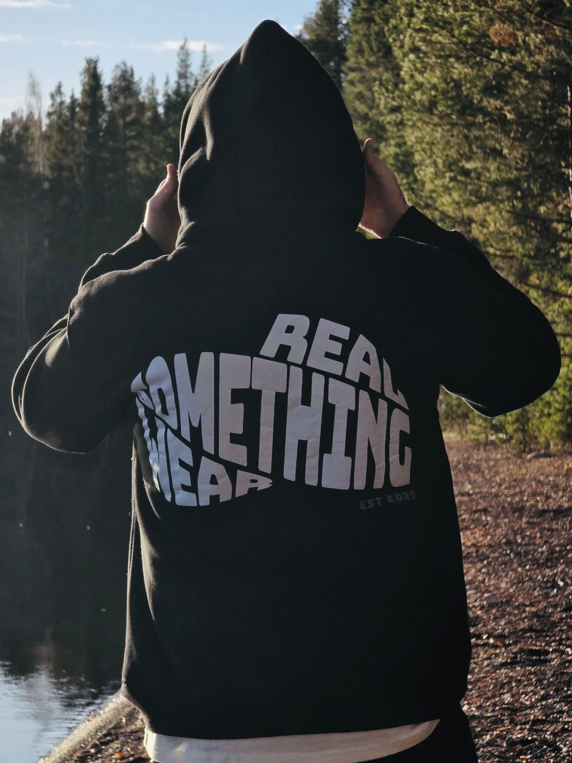 ArtByBearded 500GSM Hoodie – Premium-Profil-Kläder mit Tryck und Brodyr