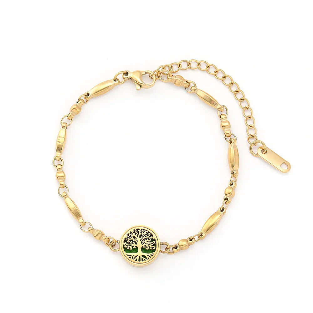 Unisex Aromatherapy Tree Of life Lucky Bracelets
