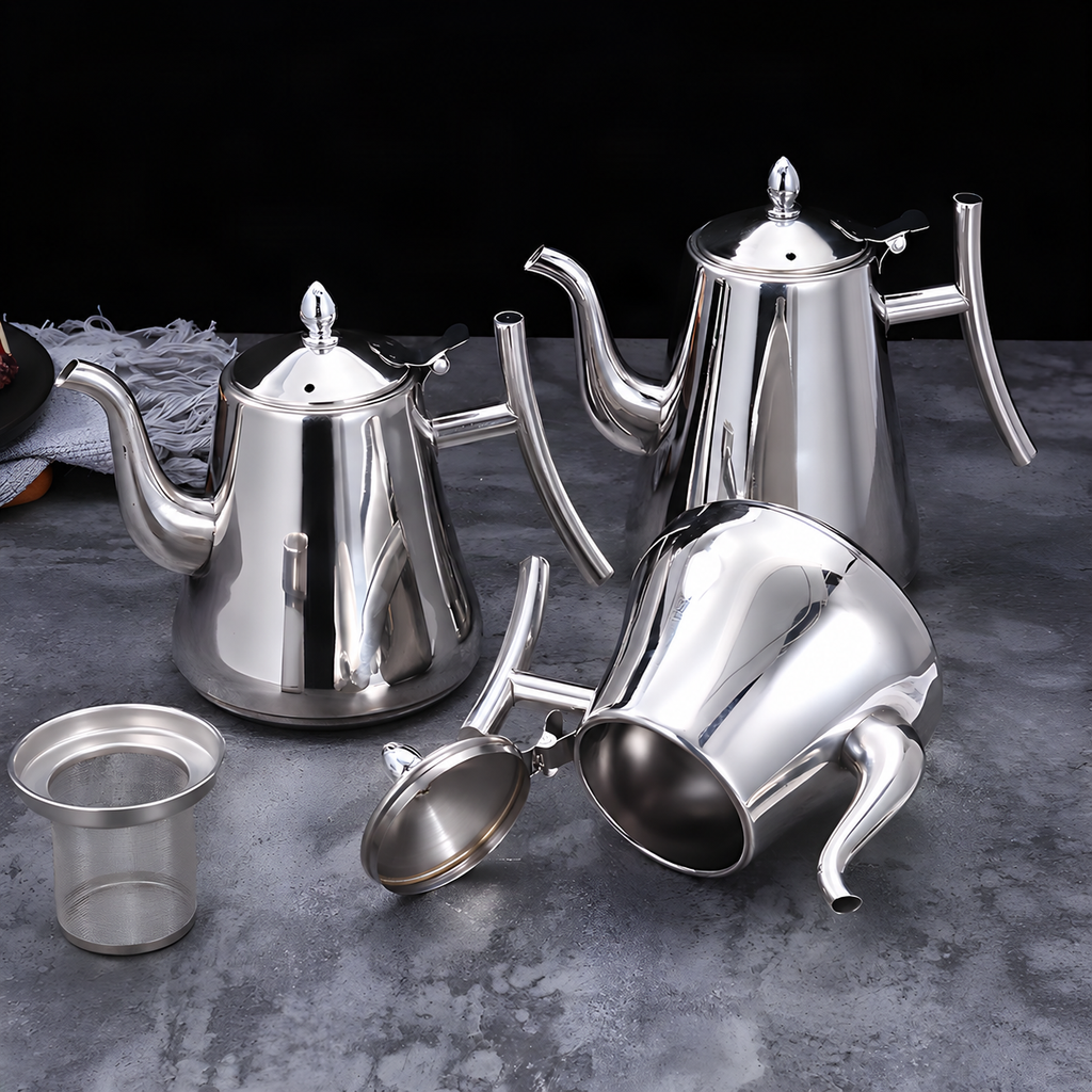 Stainless Steel Teapot