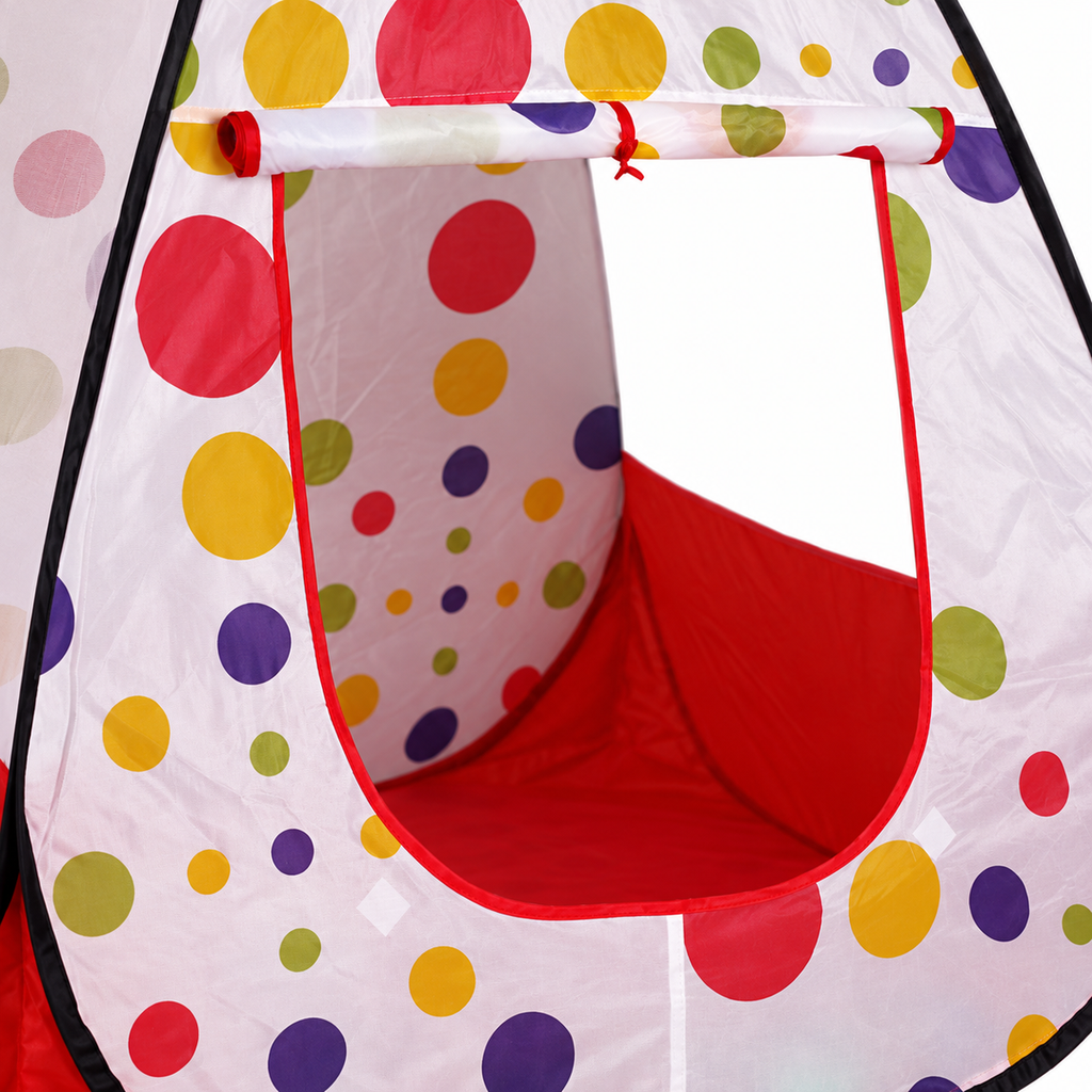 Polka Dot Pop-Up Play Tent