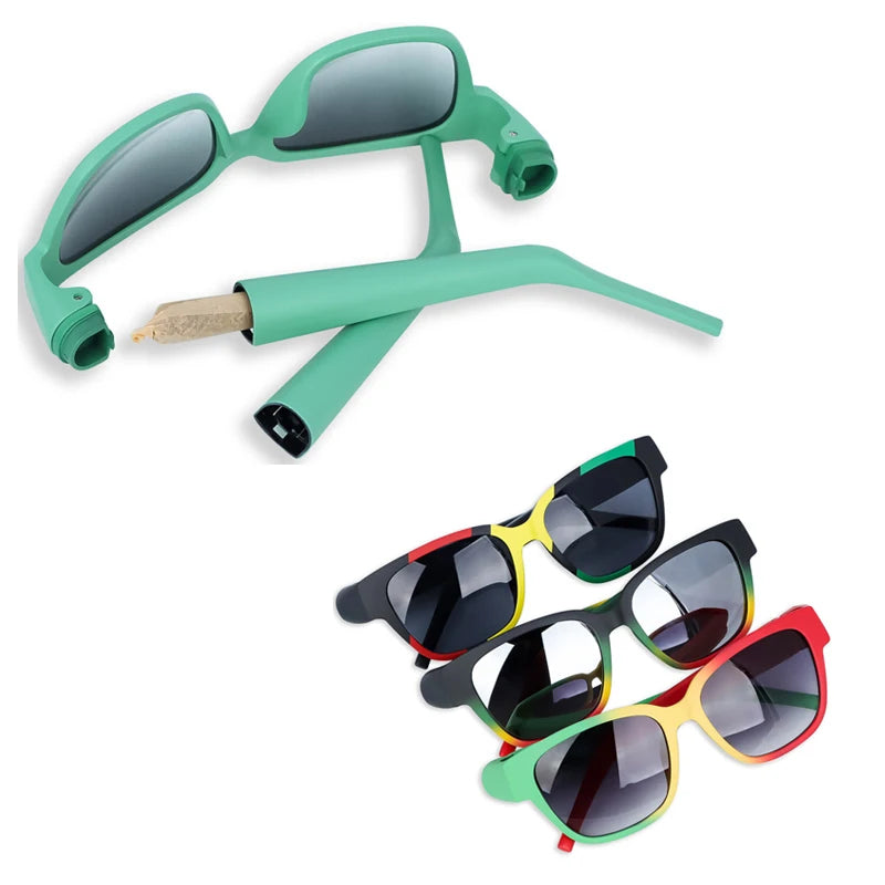 Versteckter Stauraum für Sonnenbrillen