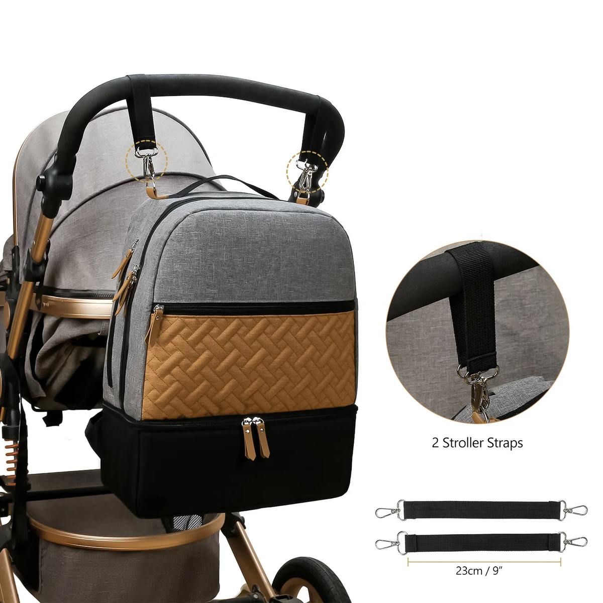 Insulated Diaper Backpack