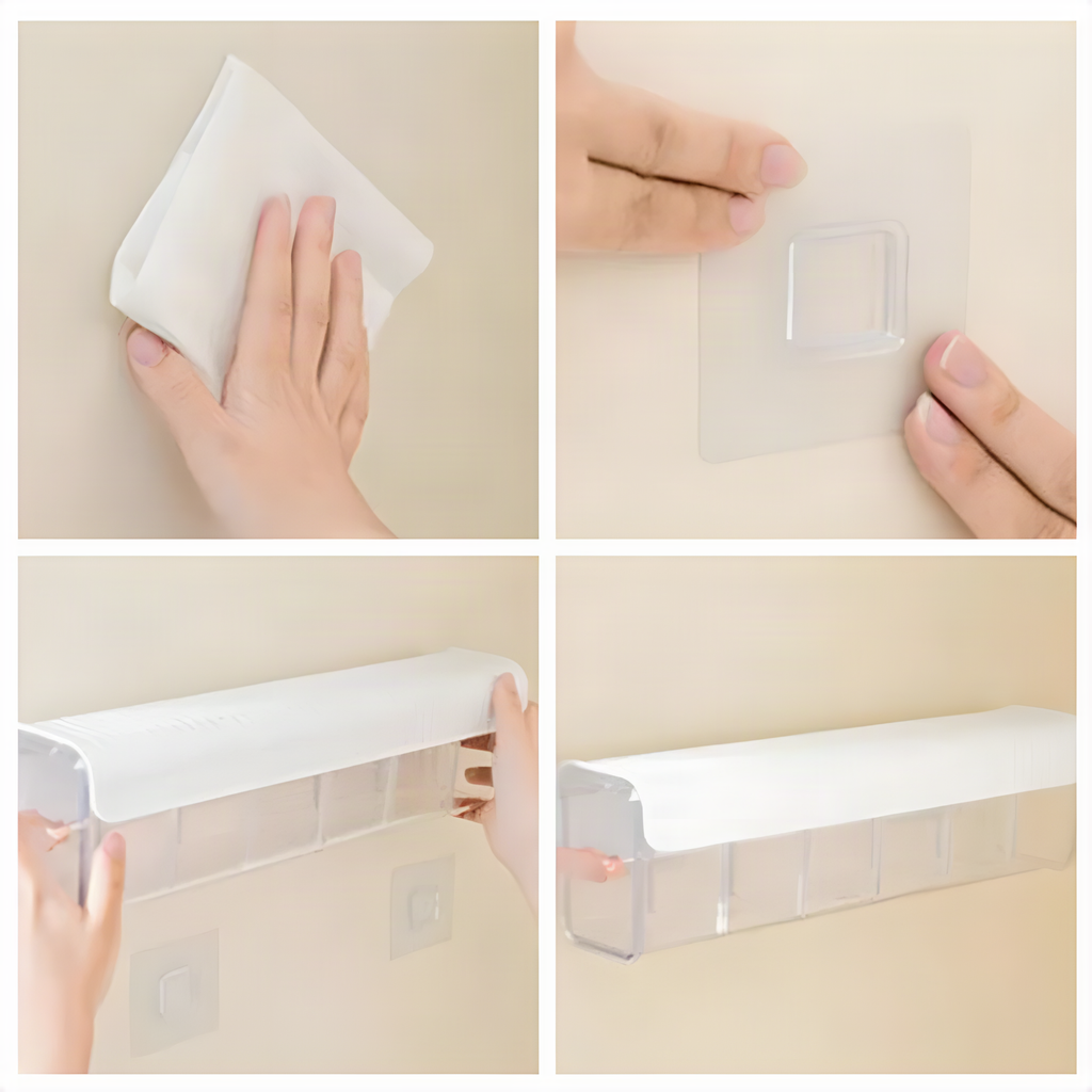 Wall-Mounted Underwear Storage Box