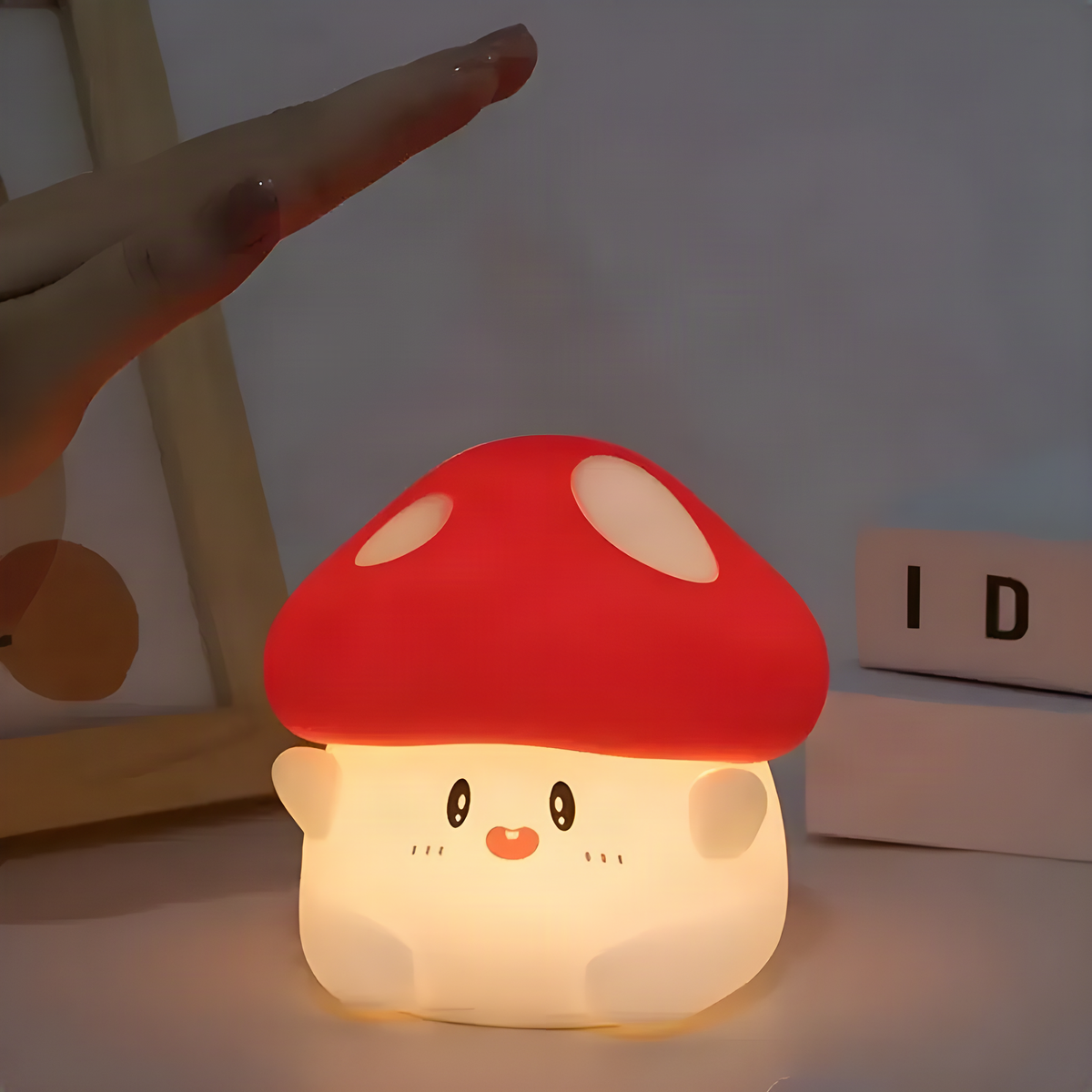 Mushroom Touch Night Light