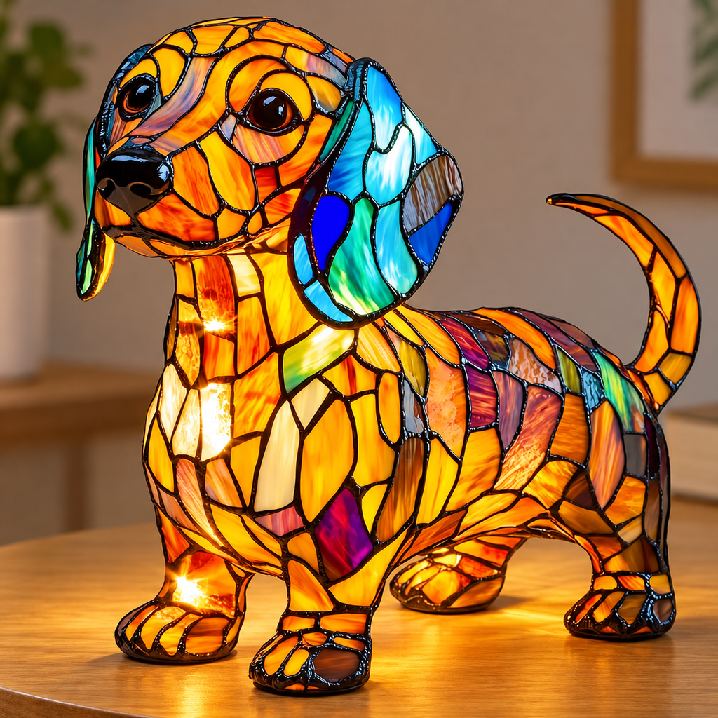 Dog Figurine Night Light