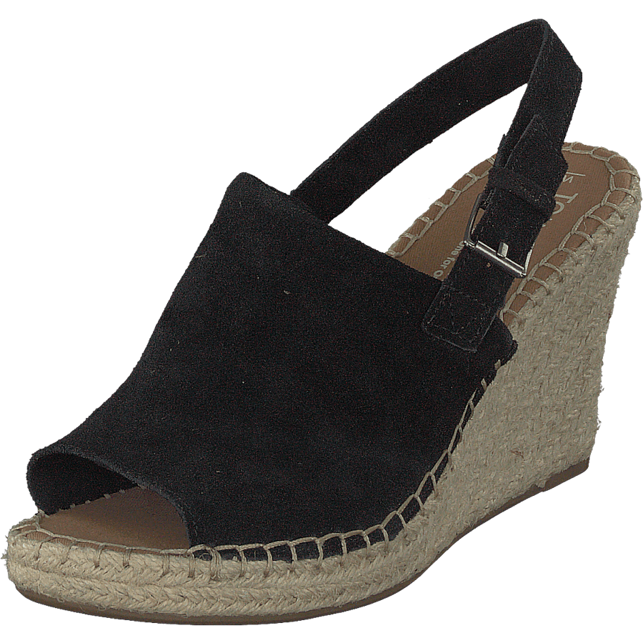 Monica Black Suede