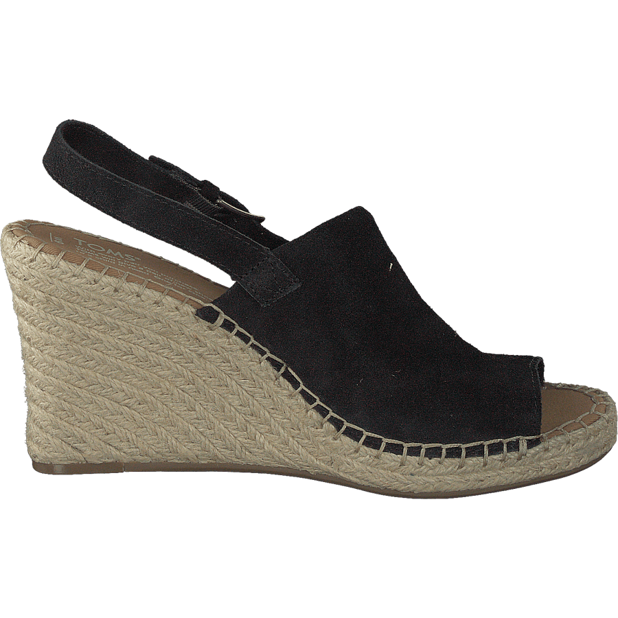 Monica Black Suede