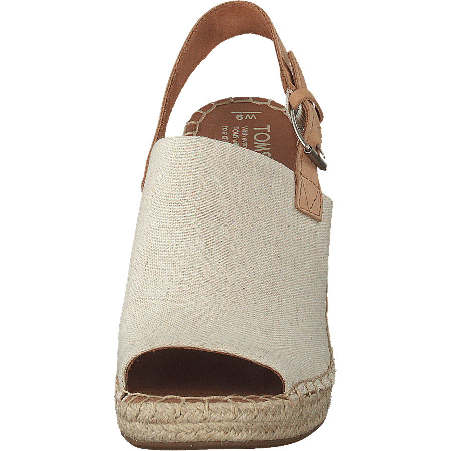 Monica Natural Hemp/leather