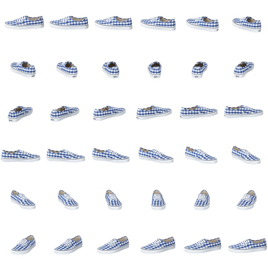 Ua Authentic (gingham) True Blue/true