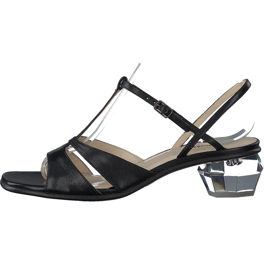 The Gem Sandal Black