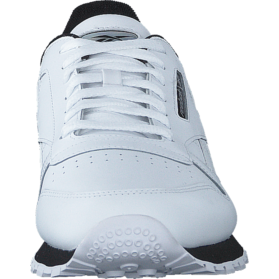 Cl Leather Mu White/black/silvmt