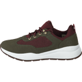 Boroughs Low Sneaker Hkr Dark Green Nubuck