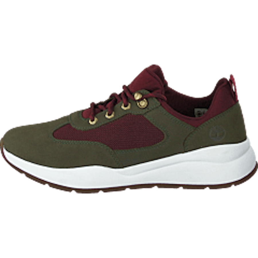 Boroughs Low Sneaker Hkr Dark Green Nubuck