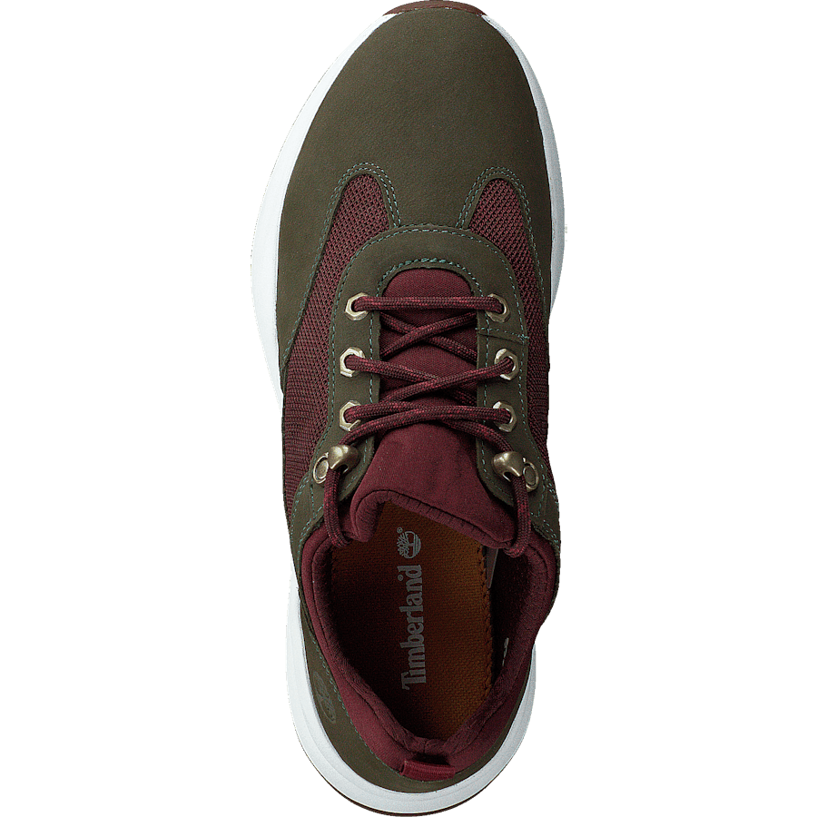 Boroughs Low Sneaker Hkr Dark Green Nubuck