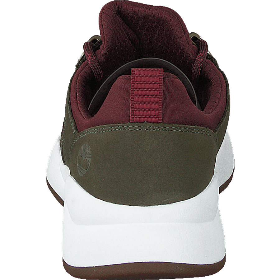 Boroughs Low Sneaker Hkr Dark Green Nubuck