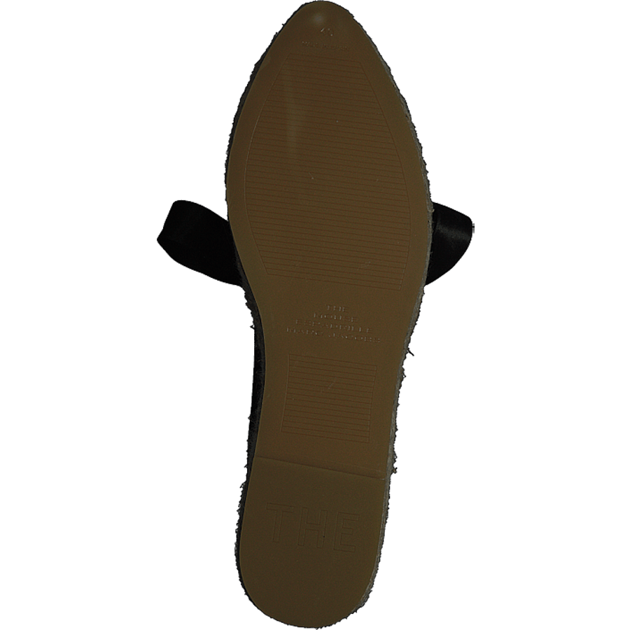 The Mouse Platform Espadrille Black