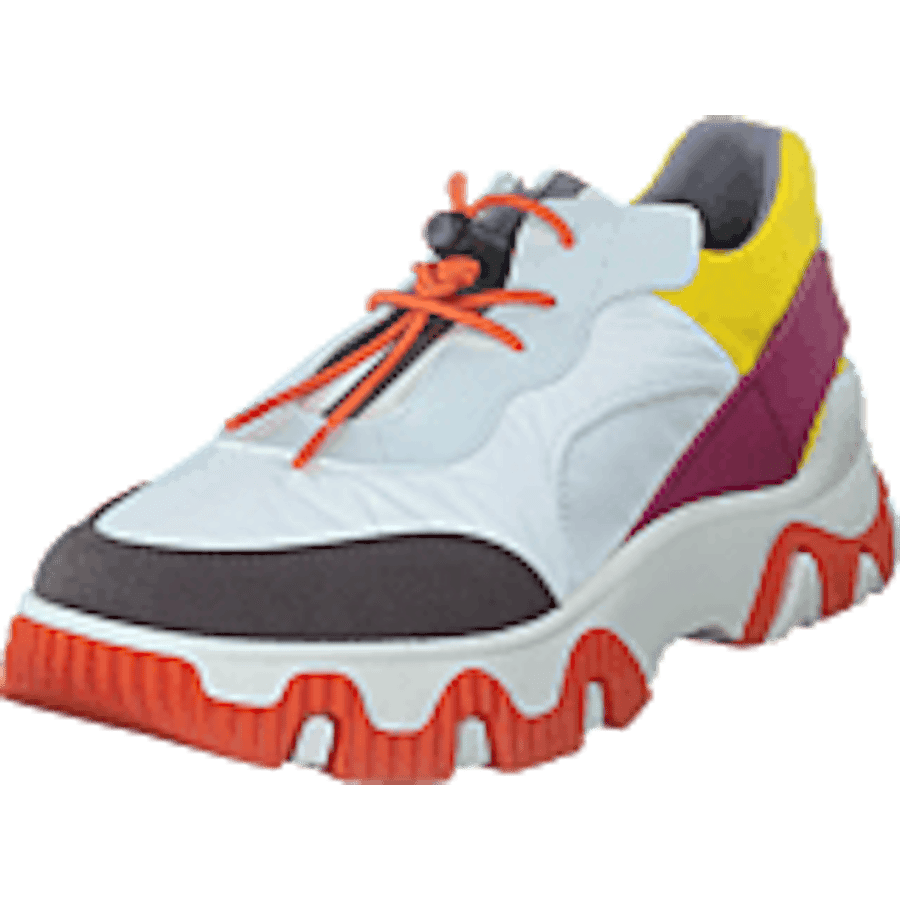 Fian634 Multi-offwhite-yellow-fuchia