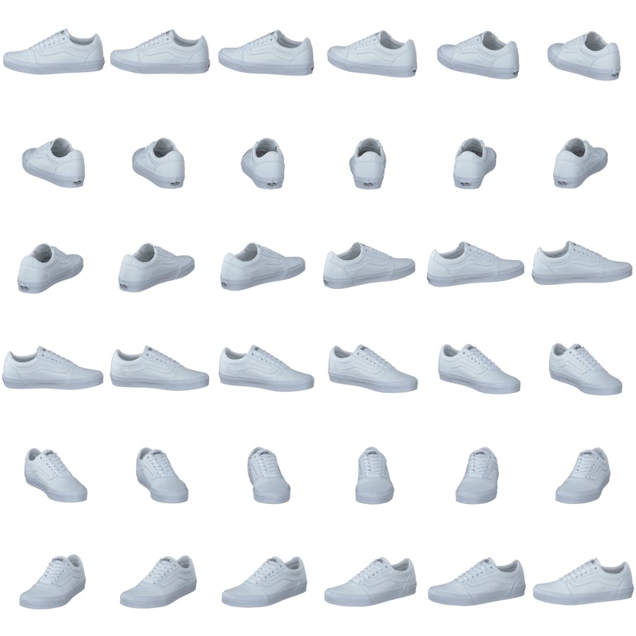 Mn Ward (canvas) White/white