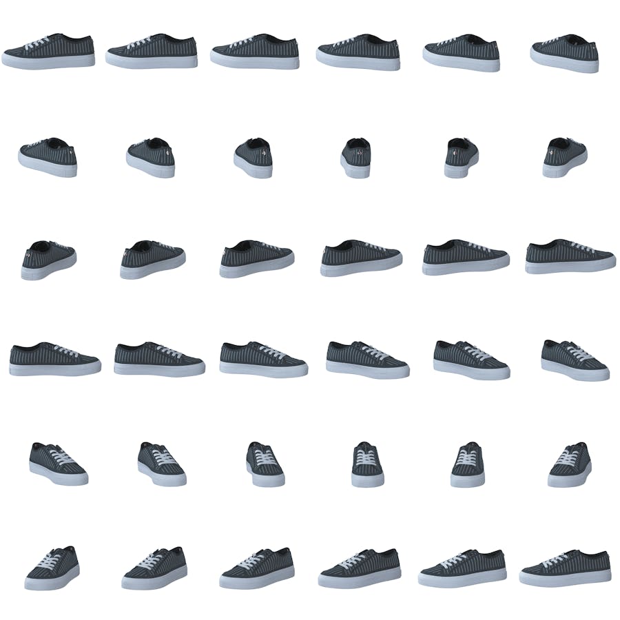 Essential Stripe Sneaker Desert Sky