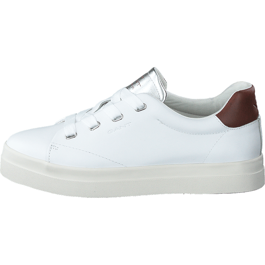 Avona Sneaker White/cognac/silver
