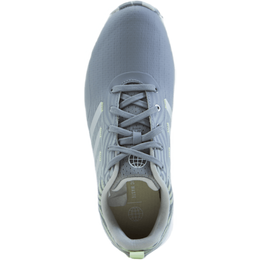 Women's S2G Spikeless Golf Shoes Grey Three / Silver Metallic / Almost Lime