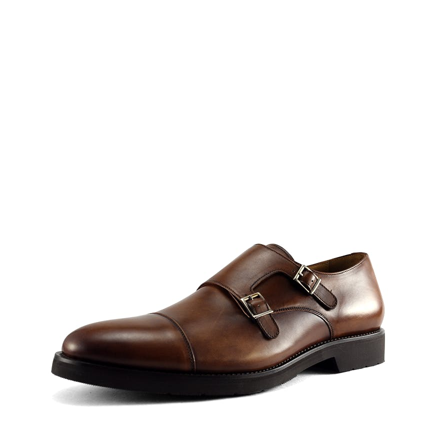 Double Monk Strap (rubber Sole Castagna