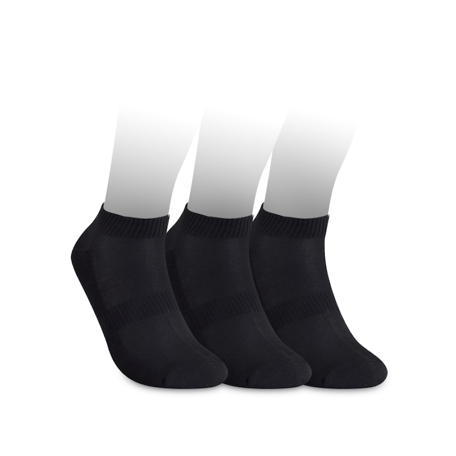 No-show 2.0 Sock 3-pack Black
