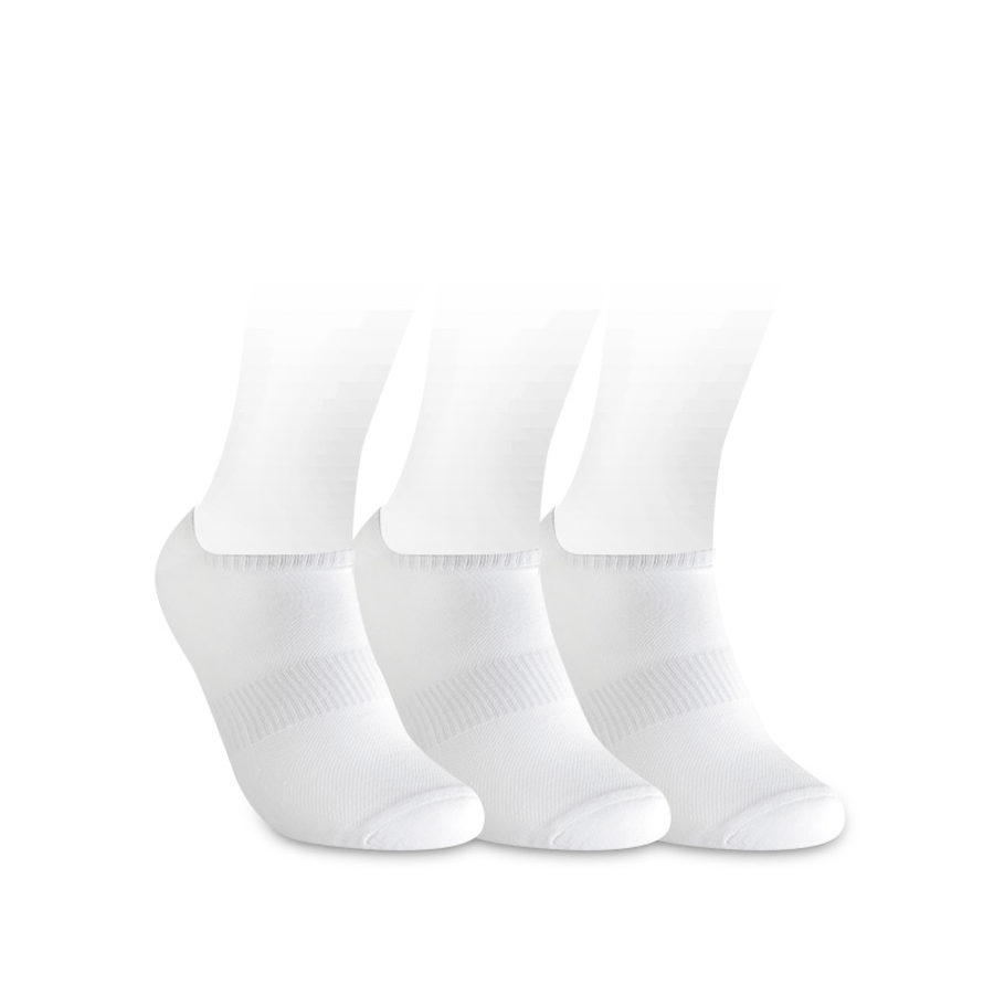 Sneaker Sock 3-pack White