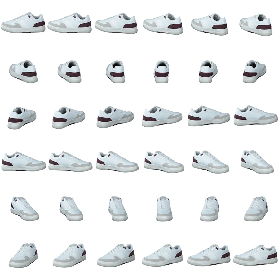 T2300 Ctr W White-burgundy