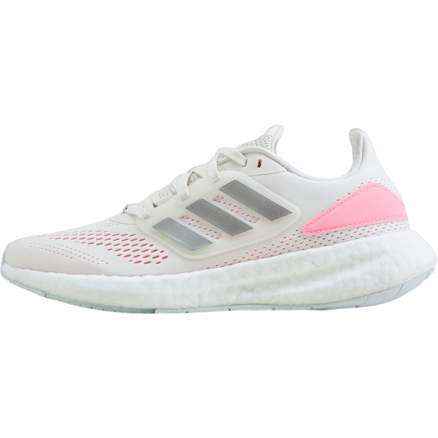 Pureboost 22 Shoes Cloud White / Silver Metallic / Beam Pink