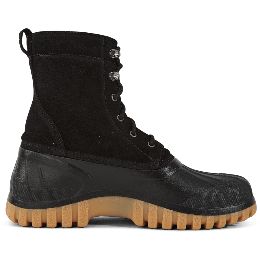 Anatra Black Suede