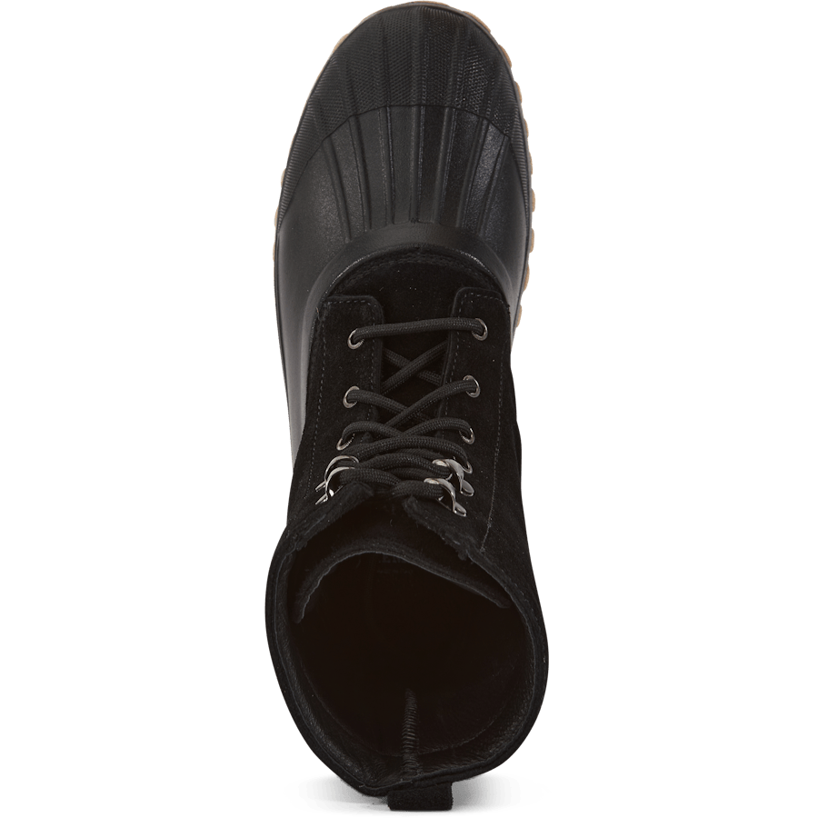 Anatra Black Suede