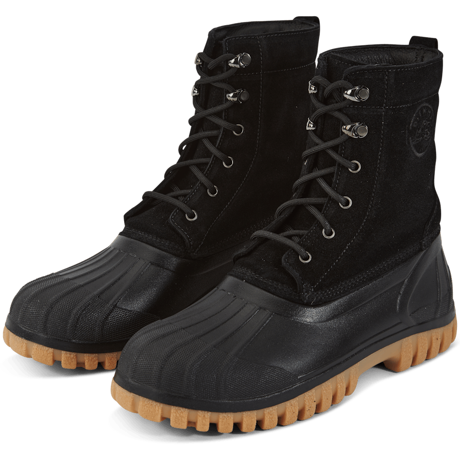 Anatra Black Suede