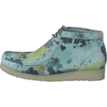 Wallabee Boot. Turquoise Tiedy