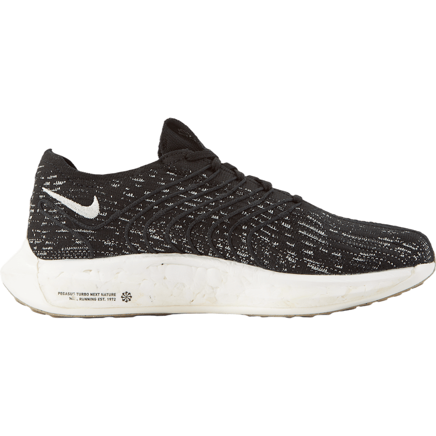 Pegasus Turbo Next Nature Men's Road Running Shoes BLACK/SAIL-OFF NOIR-SESAME