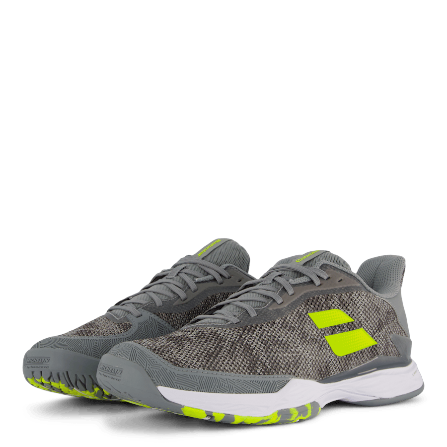 Jet Tere All Court Gray Yellow