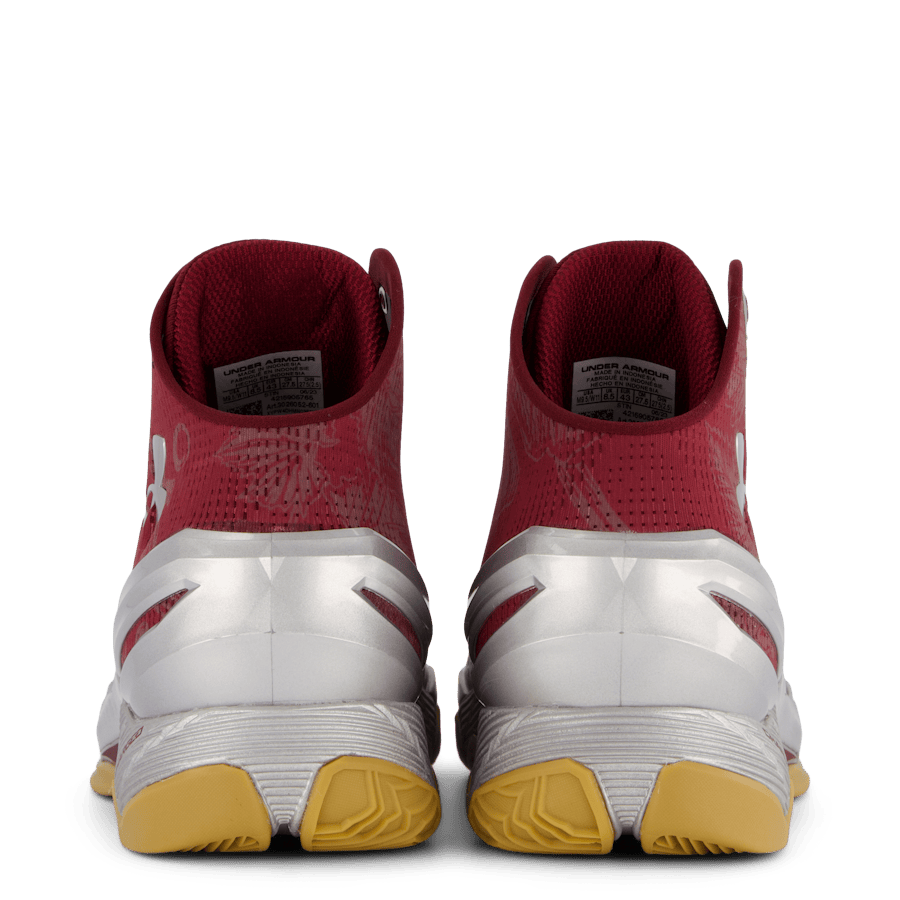 Curry 2 Retro Dark Maroon