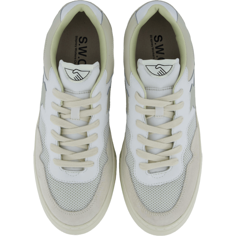 Pearl S-strike Suede Mix Ecru Putty