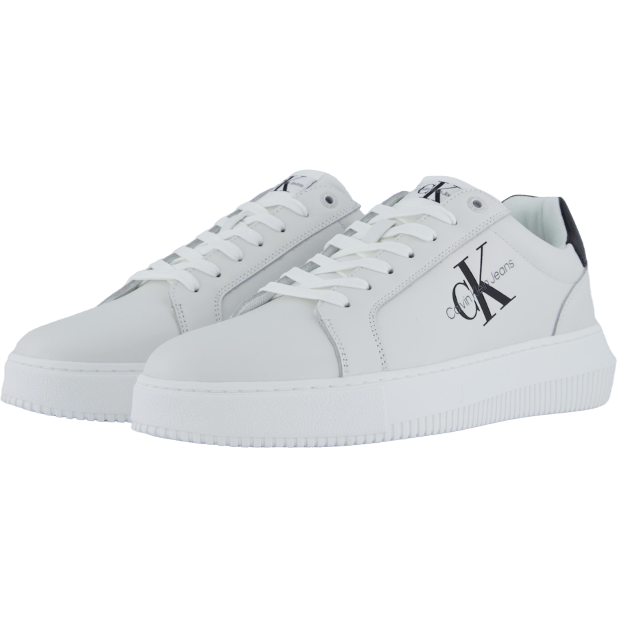 Chunky Cupsole Mono Lth Bright White/black