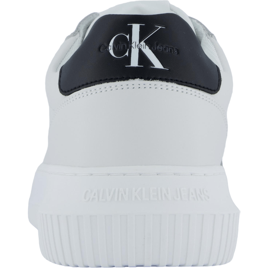 Chunky Cupsole Mono Lth Bright White/black