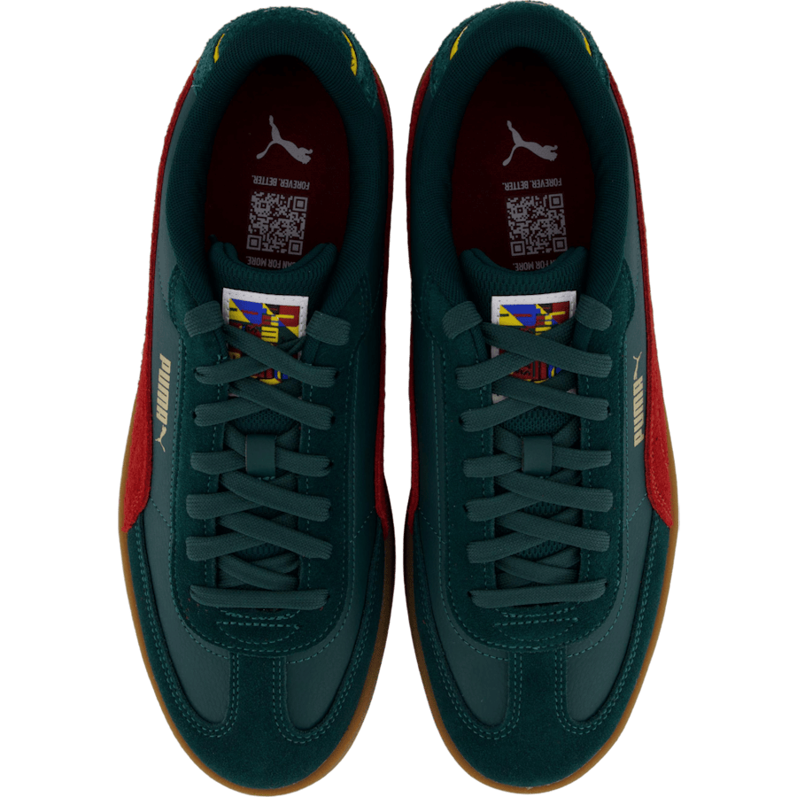 Puma Club Ii Era Year Of Sport Dark Myrtle-intense Red-gum