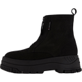 Tjw Zip  Up Flatform Nubuck Bo Black