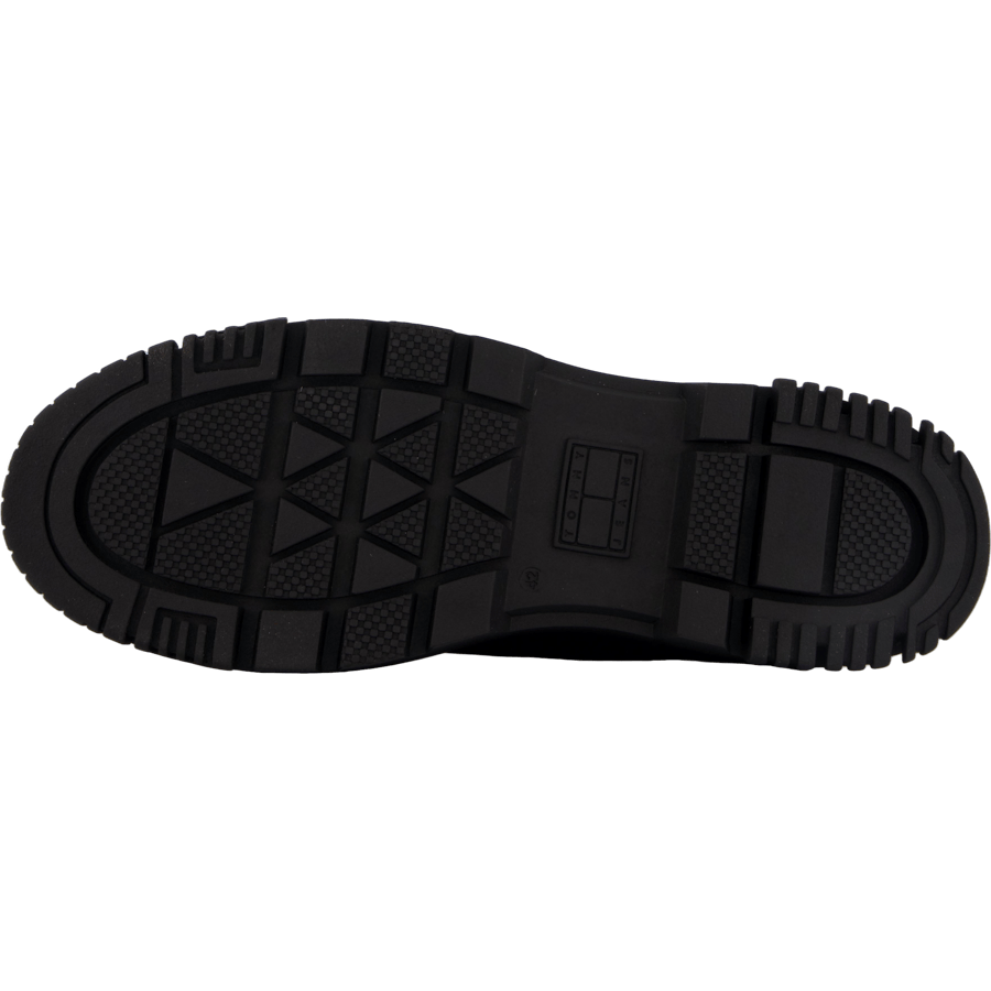 Tjw Zip  Up Flatform Nubuck Bo Black