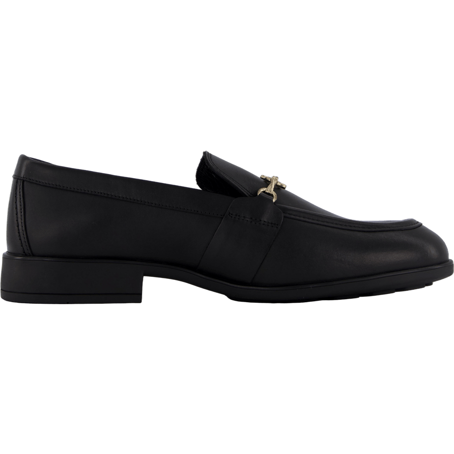 Th Chain Leather Loafer Black