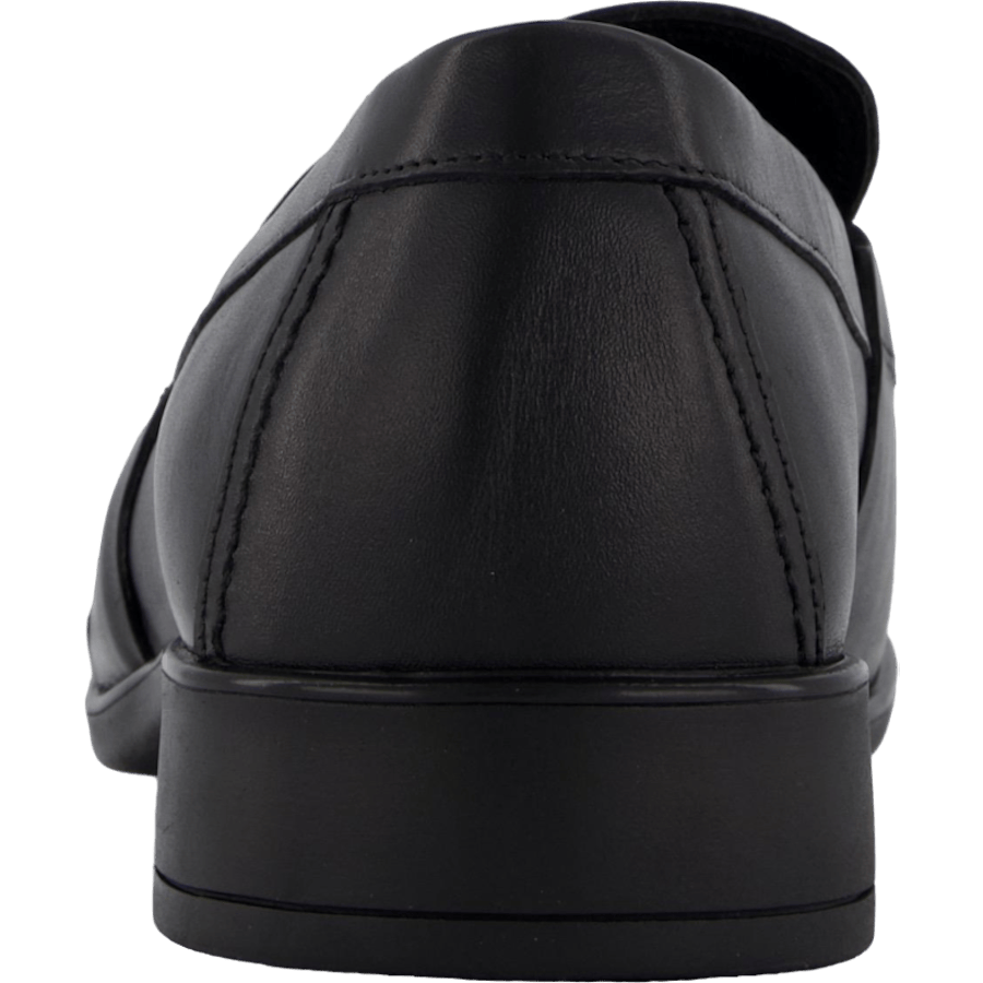 Th Chain Leather Loafer Black
