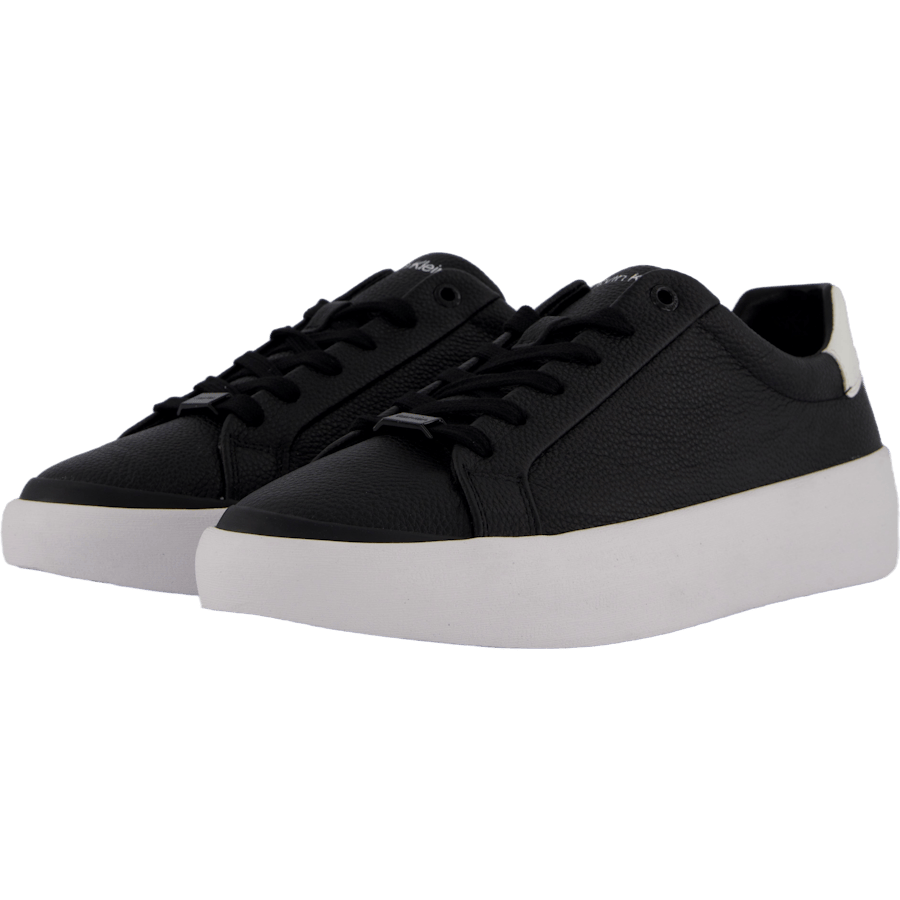 Vulc Lace Up Lth Black / White