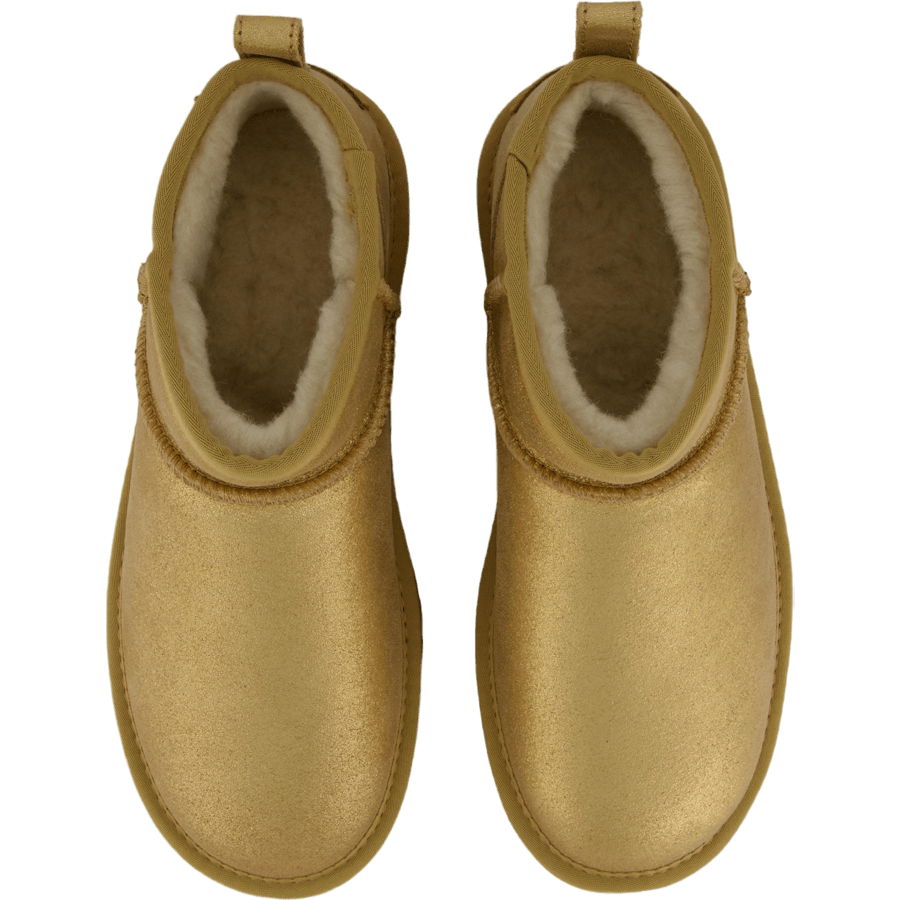Lowboot Plateau Metallic Tan