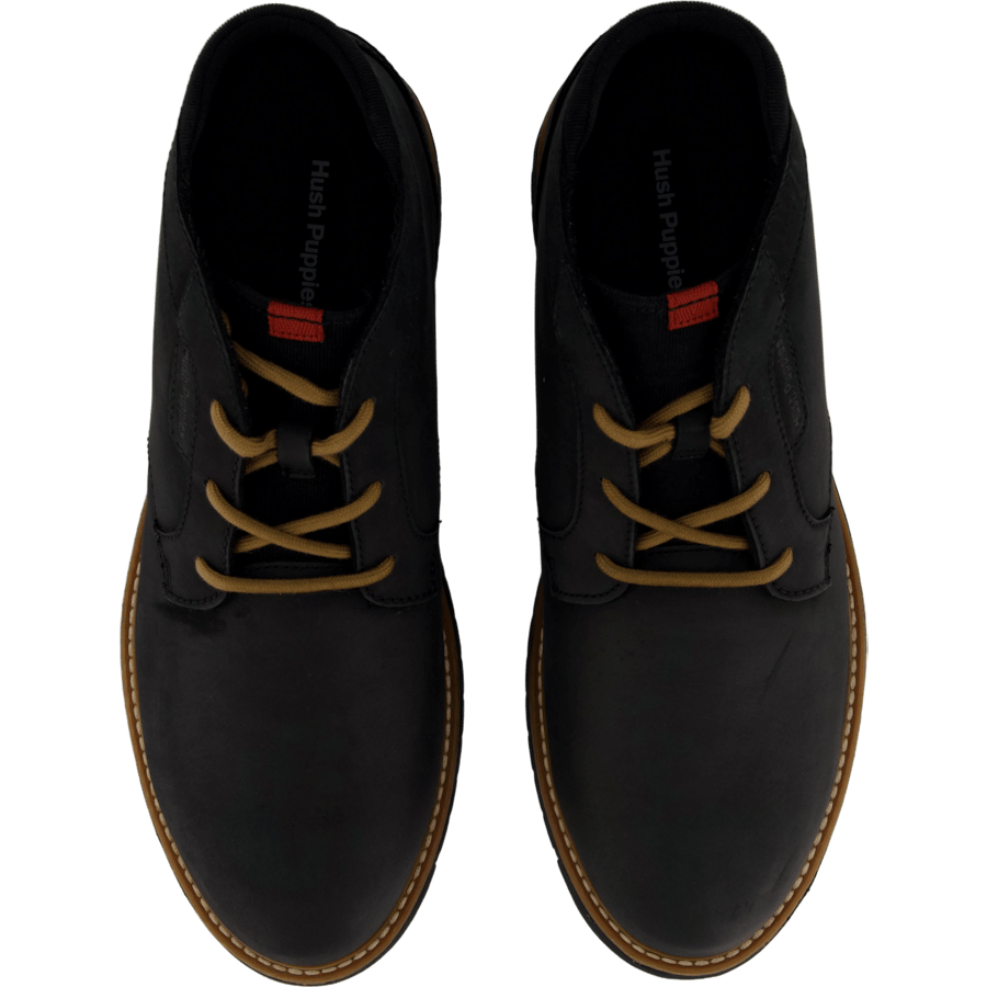 Jenson Chukka Bold Black Nubuck