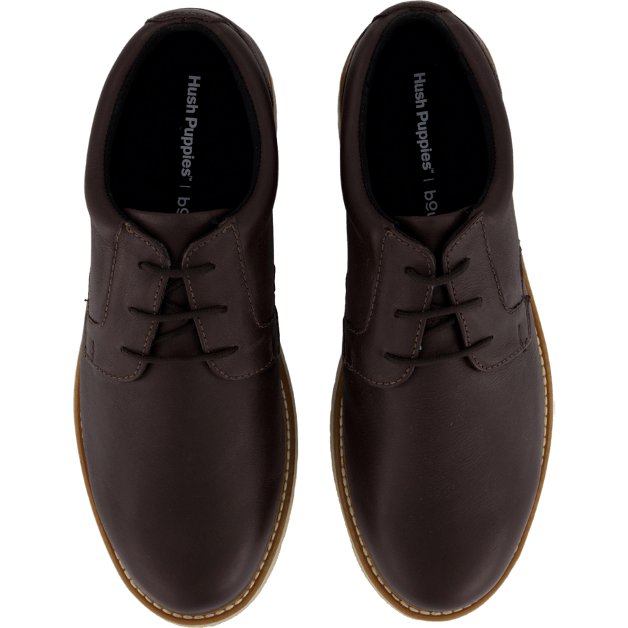 Jenson Oxford Dark Brown Leather